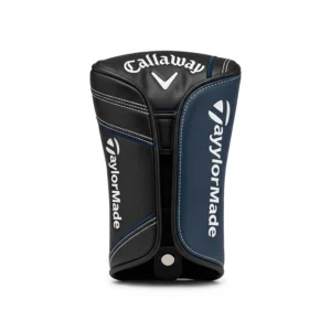 A large, padded mallet putter headcover with a magnetic closure, designed for Callaway and TaylorMade mallets.