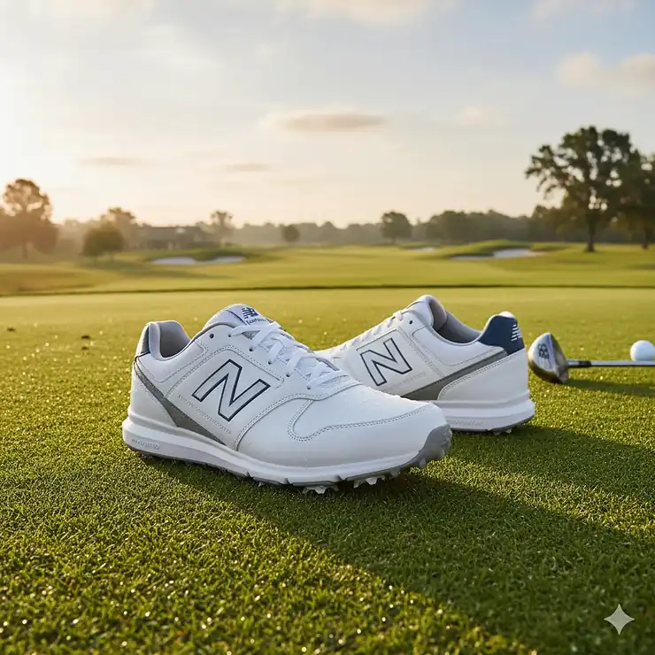 New Balance men's golf shoes providing superior stability and comfort for the course. new balance mens golf shoes