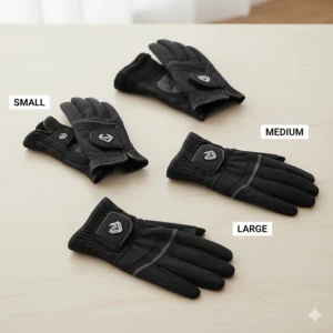 Comparing various sizes and styles of winter golf gloves to find the perfect fit for colder weather play.