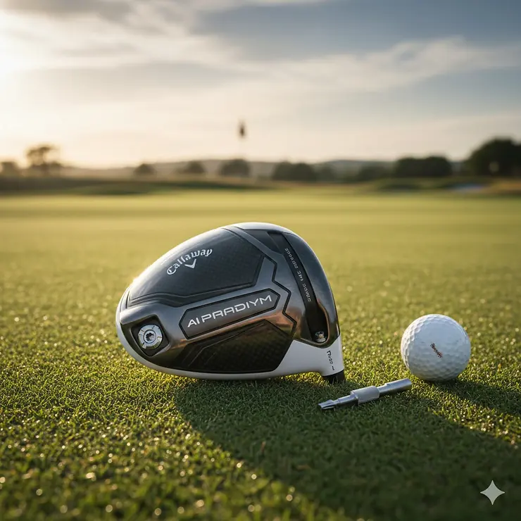 A premium collection of the best adjustable drivers for golf showing loft and lie angle tuning features.
